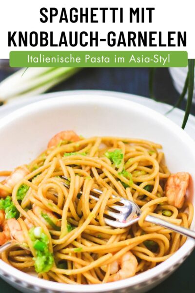 knoblauch garnelen spaghetti