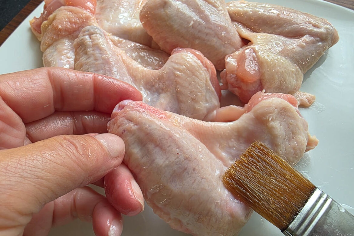Hähnchenflügel aus dem Backofen