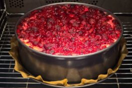 schmandkuchen fertig gebacken
