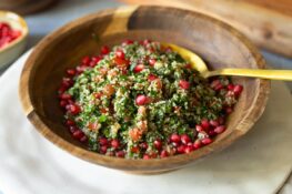 Petersiliensalat mit Cranberries