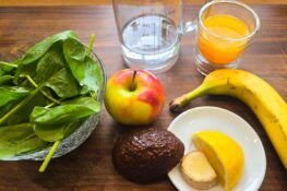 Die Zutaten für den Detox Smoothie für Anfänger