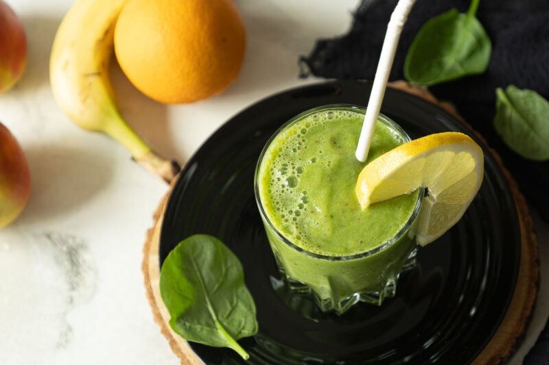 grüner gesunder Smoothie