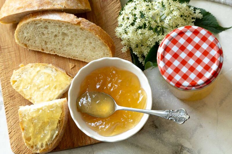 holunderblüten marmelade
