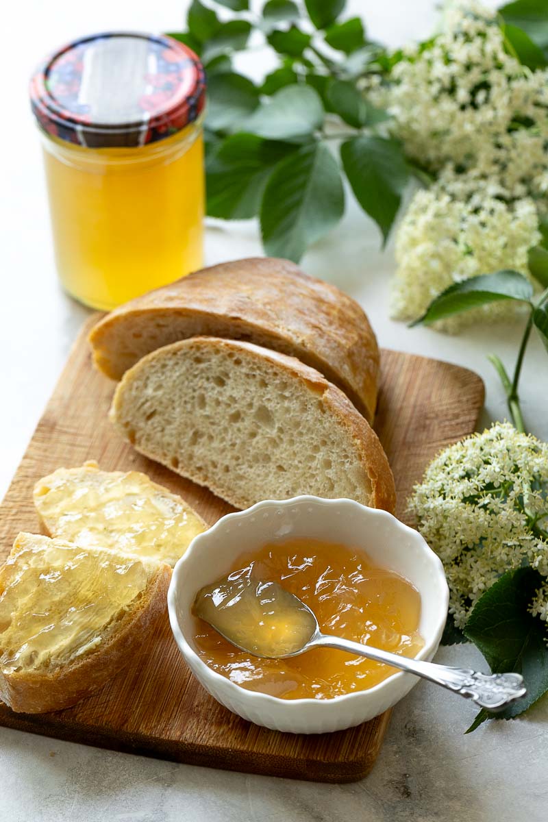 Holunderblütengelee omas rezept