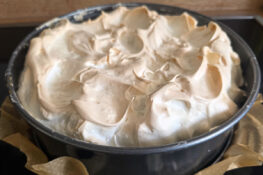 omas rhabarberkuchen mit Baiser