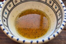 Das Dressing für den Salat
