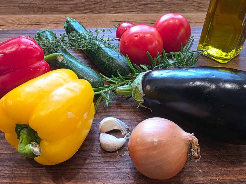 Zutaten Ratatouille